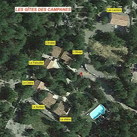 Gites Des Campanes Saint Alban Auriolles Exterior photo